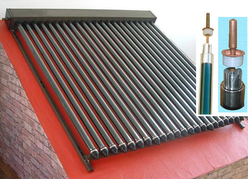 Solar collectors (Heat pipe series)