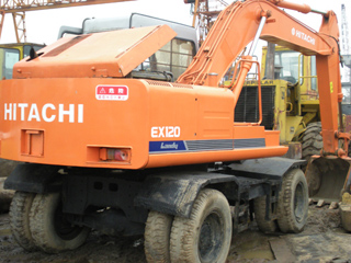 USED WHEEL EXCAVATOR