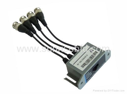 video balun, video transceiver, UTP balun