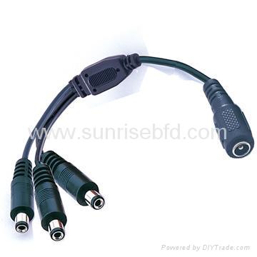 3 way DC power splitter