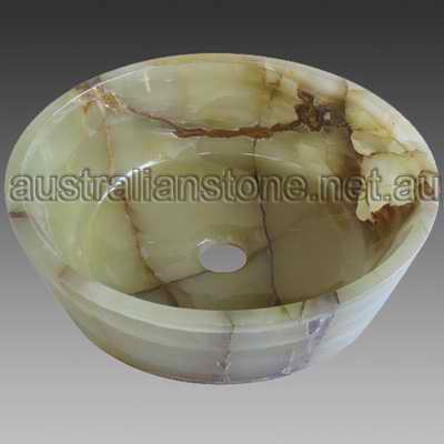 Green onyx art stone sink bar 14 