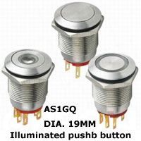 Stainless Steel Push Button Switch