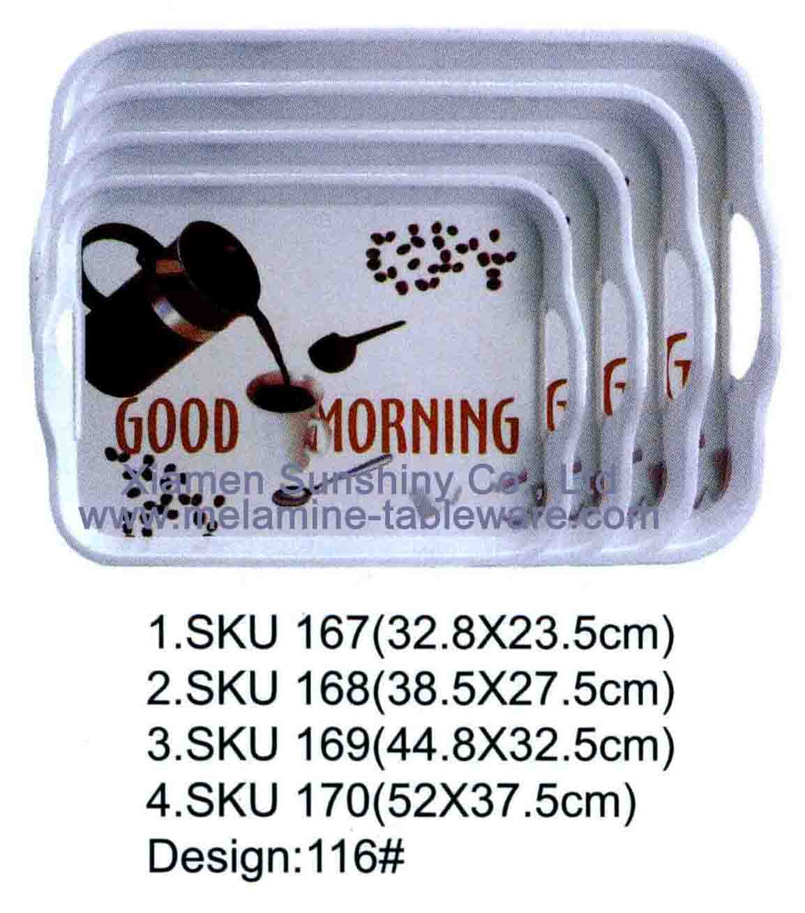 melamine tray tableware houseware