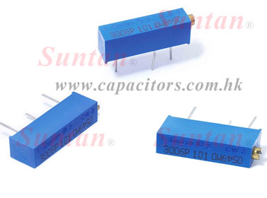 Suntan Rectangular Trimming Potentiometers