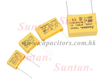 Suntan  Metallized Polypropylene Film Capacitor - X2 capacitor