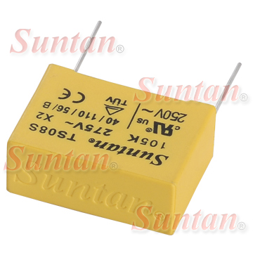 Suntan Metallized Polypropylene Film Capacitor - X2 