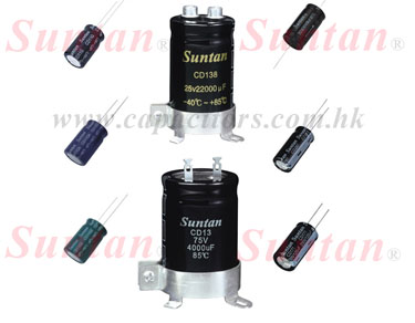 Suntan  Aluminum Electrolytic Capacitor