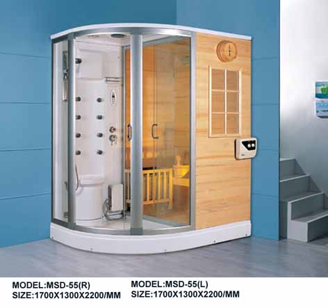 steam shower room