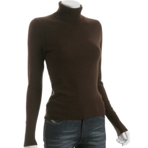 Turtleneck cashmere sweater