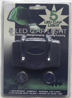 5 led cap light