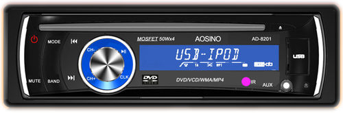 aosino 1din car dvd player ad8201