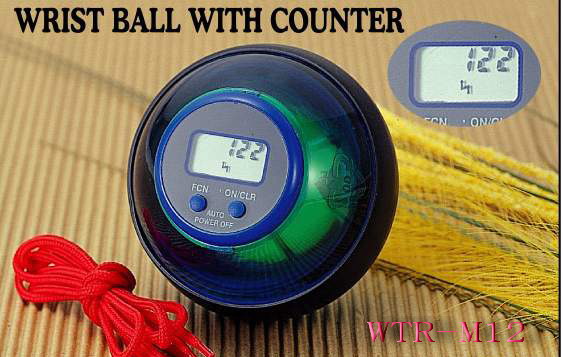 Wrist Ball with Counter WTR-12     