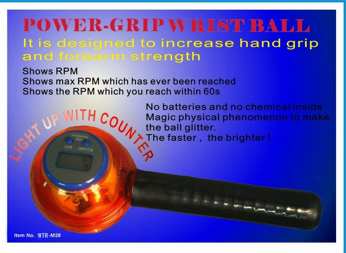   Power-Grip Wrist Ball 