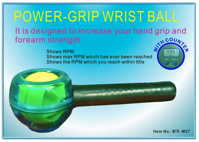 Power-Grip Wrist Ball WTR-27  