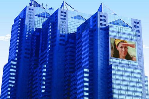 outdoor P16 virtual pixel full color LED display