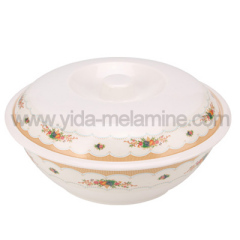 Bowl with Lid, 10 Inch