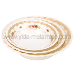 Melamine Salad Bowl, 6 Inch