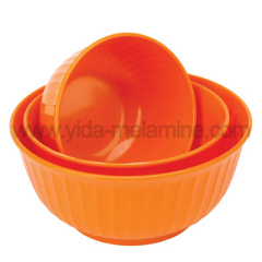 Orange Small Salad Bowl