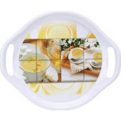 Round Tray with Handle, 12 Inch