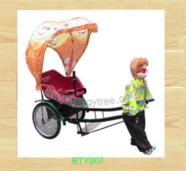 kiddie ridekid rickshaw in china