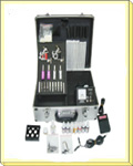 HOT! !TATTOO KIT 2 GUNS MACHINE 4 TUBES with GRIPS