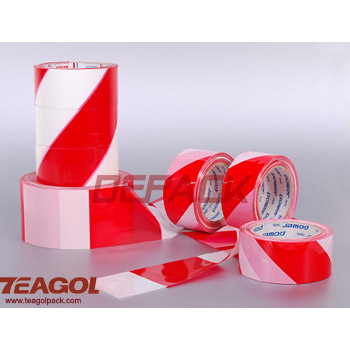 PE Hazard Stripe Tape, Double Side