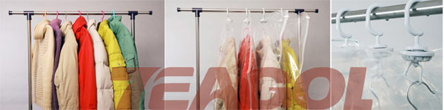 Vacuum Seal Storage Hanging Dress Bag