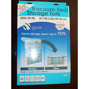 Vacuum Seal Storage Tote, Combo Set