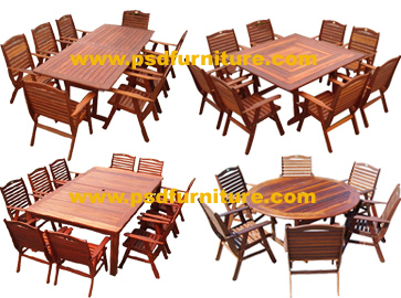 garden furniture outdoor table chair teak sets2 