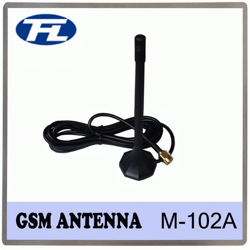 Externl GSM antenna with magnetic mounting 