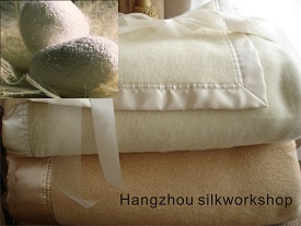 Silk Blanket and Silk Throw