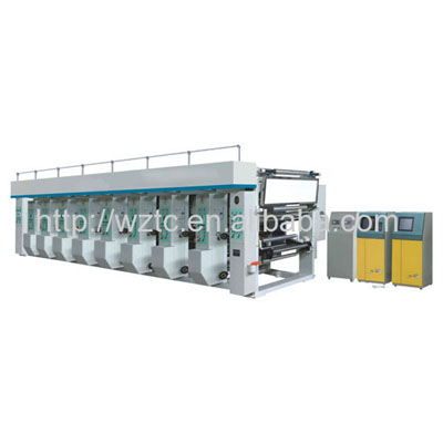 High Speed Rotogravure Printing Machine