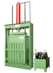 waste paper baler