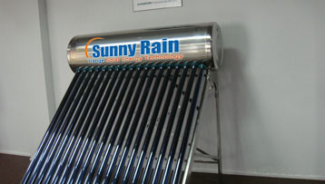 Evacuated Tube Solar Water Heater