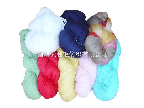 acrylic dyed yarn