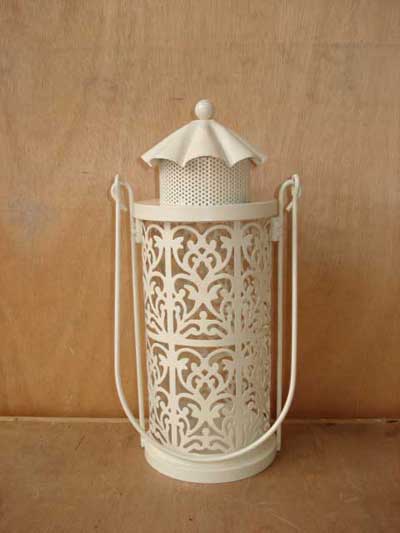 Iron Lantern, Cast Iron Lantern, Garden Lantern