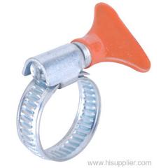 German Type Hose Clamp With Thumb Screw