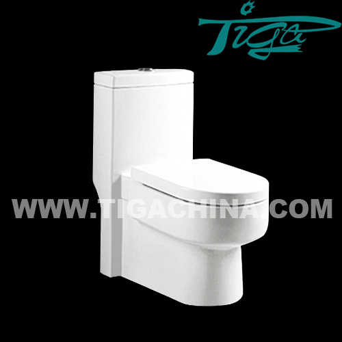 Slient Siphonic One-piece Toilet