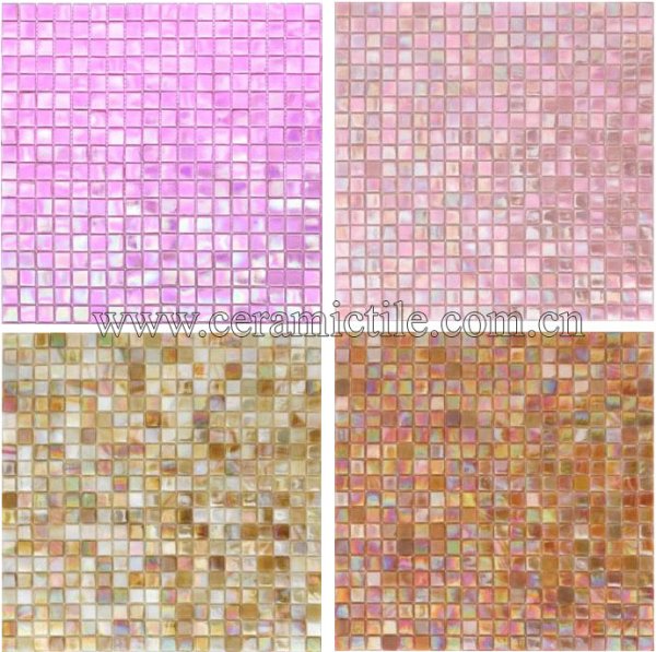 Crystal Glass Mosaic Tile, Glass Wall Tile and Floor Tile