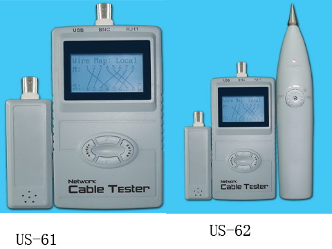 LCD Digital Network Cable Tester (US-61)