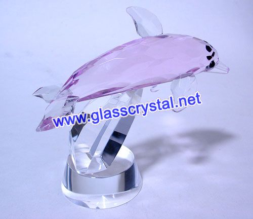 Crystal Dolphin Figurine