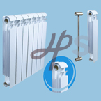 Bi-metal aluminum radiator