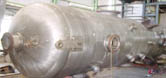 solid / lined / cladded (clad) pressure vessel