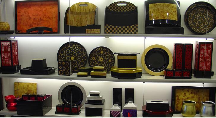 bamboo lacquerware