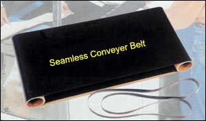 Teflon seamless fusing machine belt