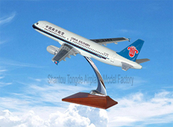 A320 resin airplane model business gift 