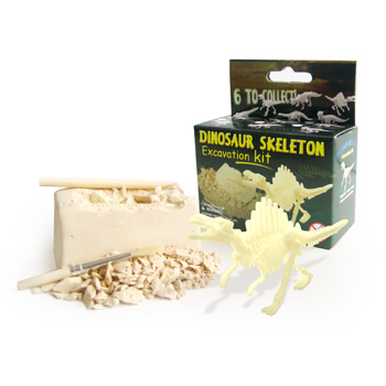 Dinosaur excavation kit