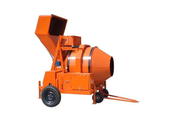 Diesel Engine Powered Concrete Mixer with Hydrauli