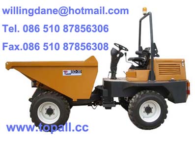 4 wheels drive Site Dumper ,Dumper Exporter