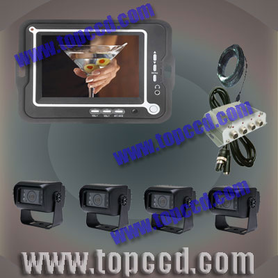 DC11~32V wide voltage 7inches vehicle rear view system (www.topccd.com)